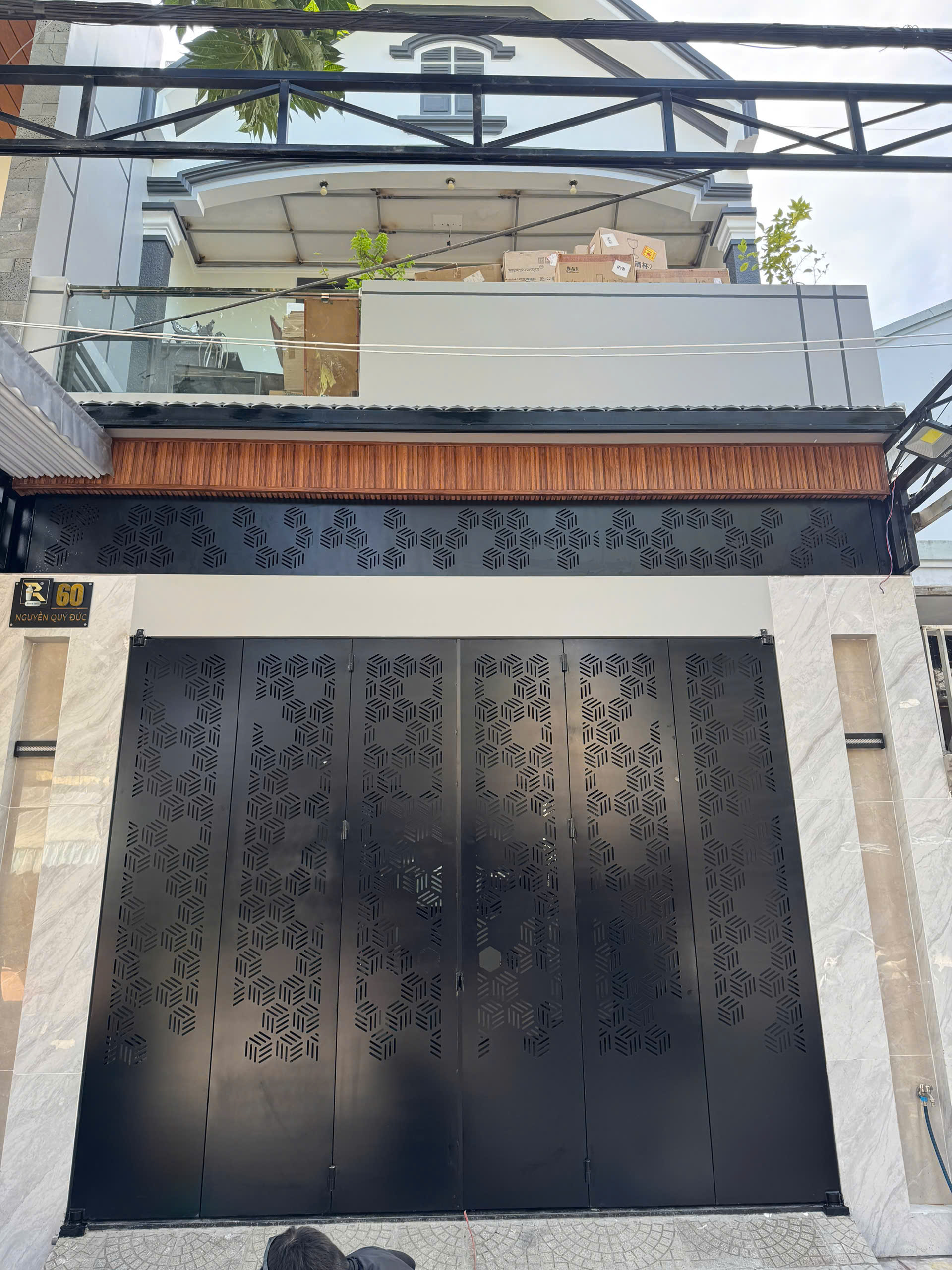 Cửa cổng sắt - ảnh 11