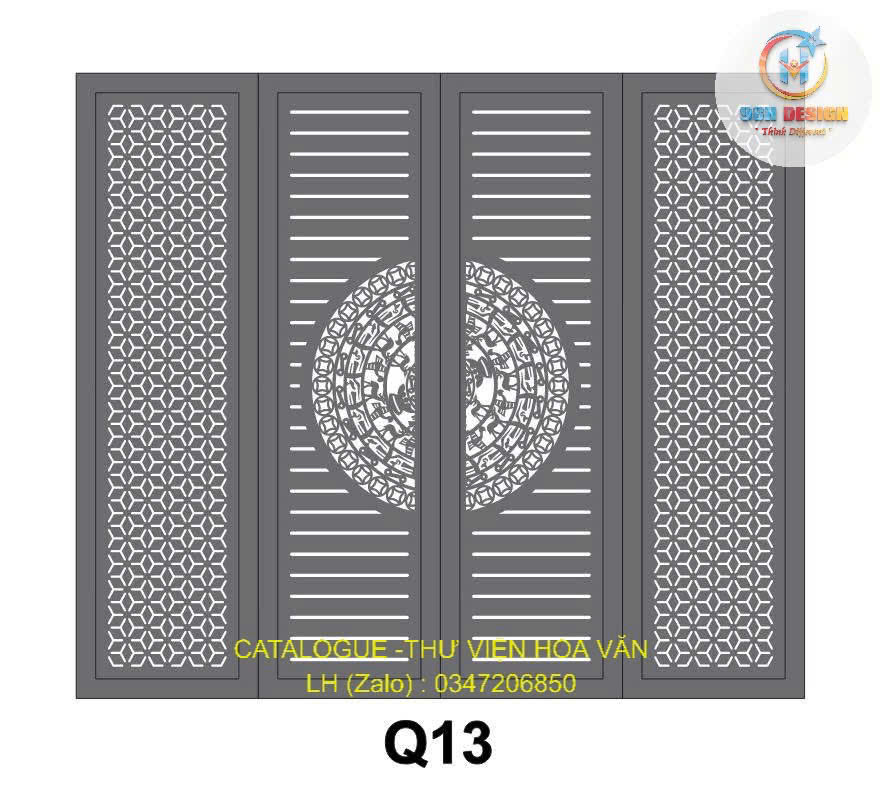 Cửa cổng sắt - ảnh 27