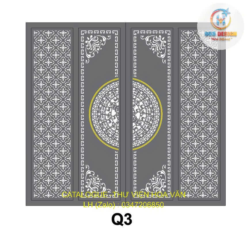 Cửa cổng sắt - ảnh 32
