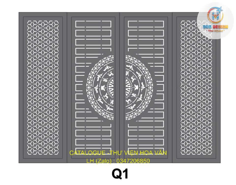 Cửa cổng sắt - ảnh 33