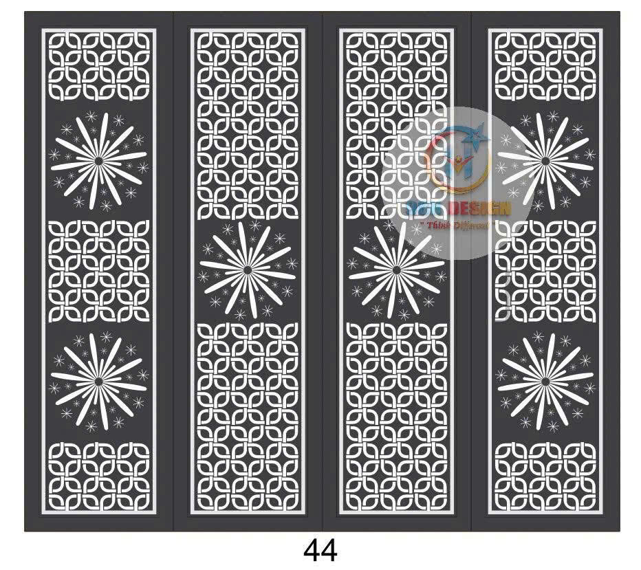 Cửa cổng sắt - ảnh 44