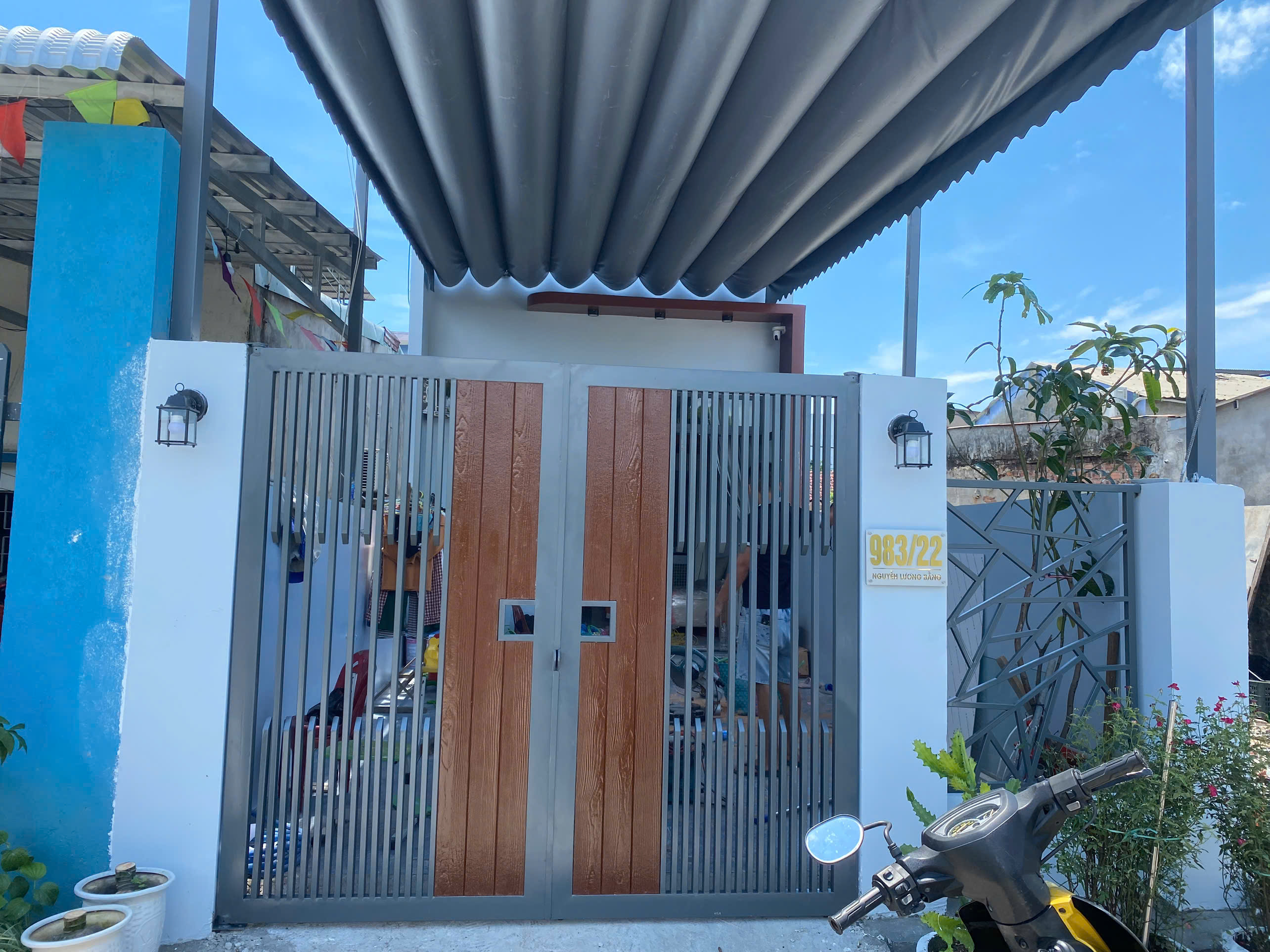 Cửa cổng sắt - ảnh 48