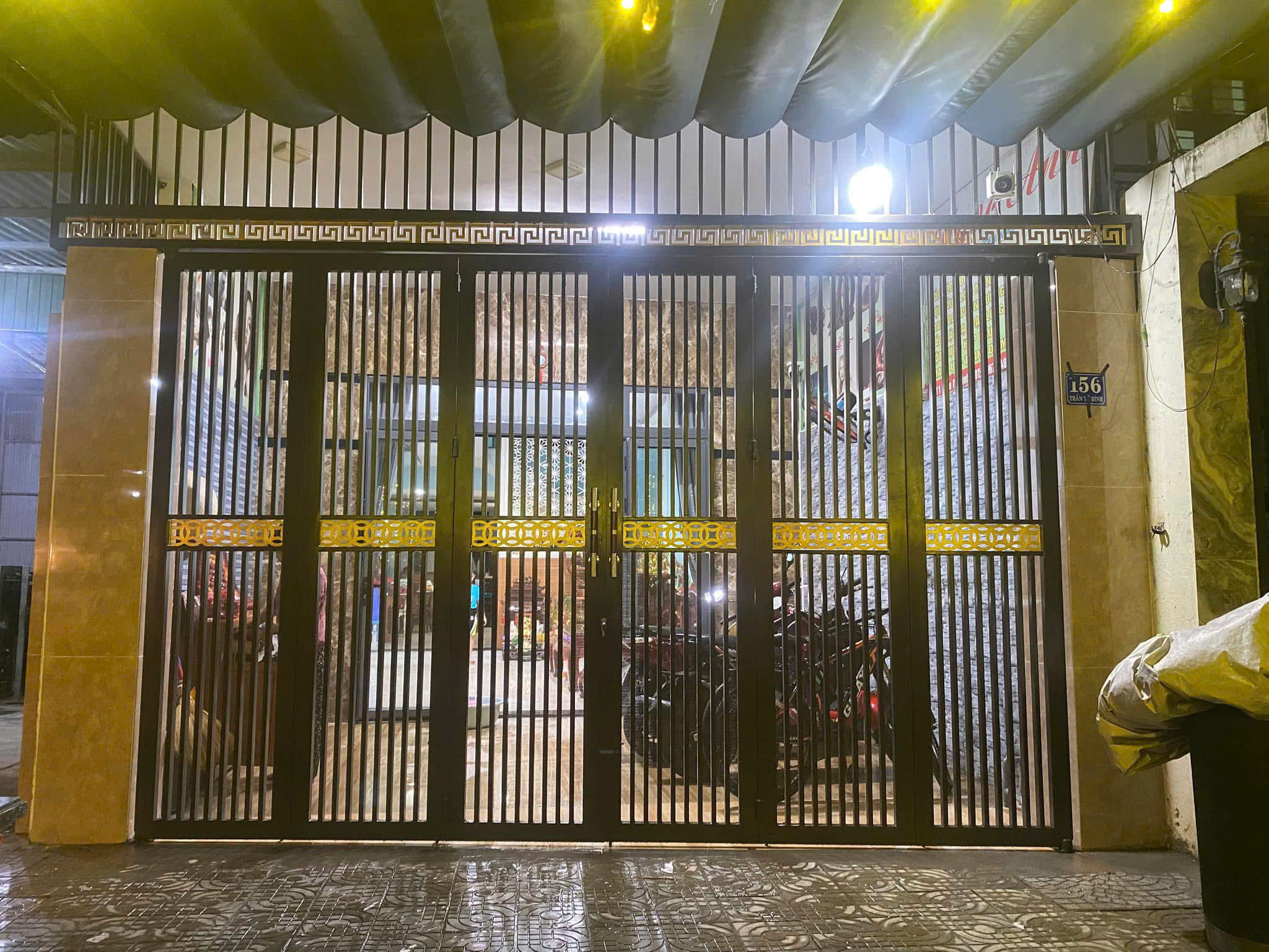Cửa cổng sắt - ảnh 49
