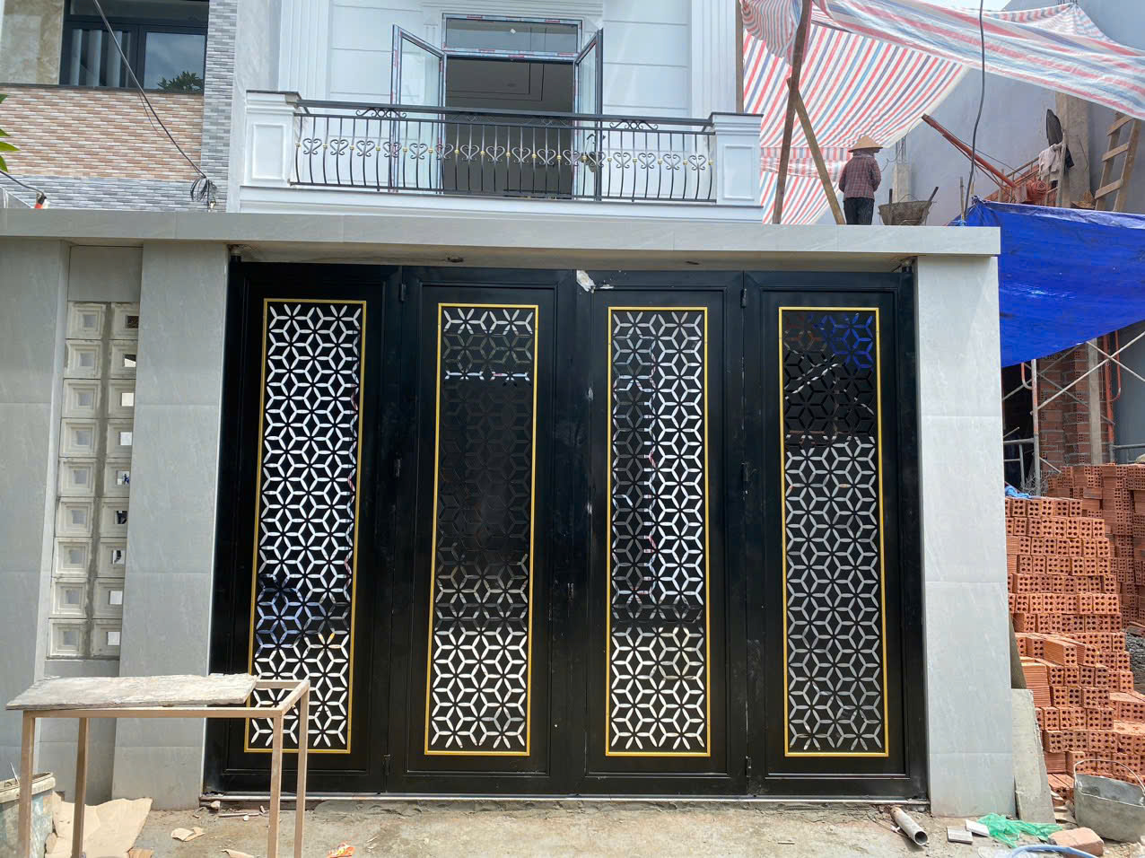 Cửa cổng sắt - ảnh 53